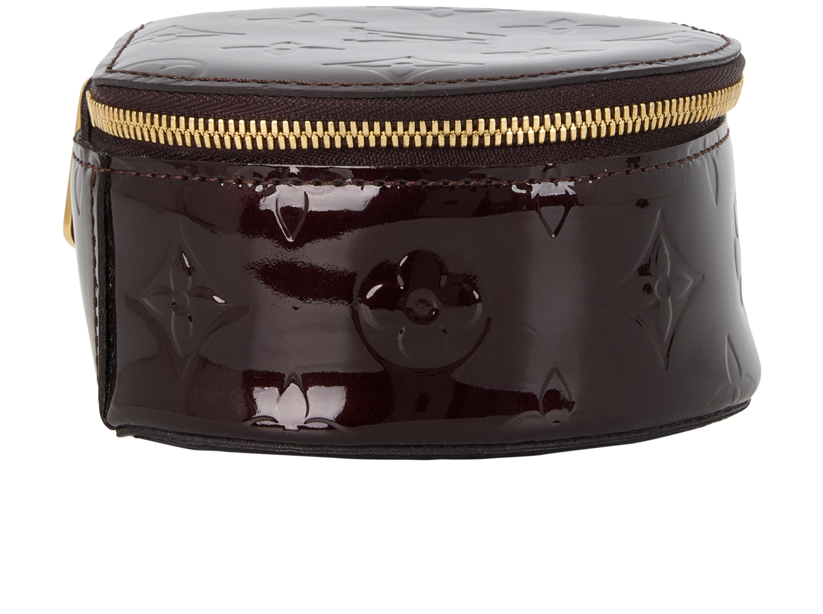 Louis Vuitton Bijoux Jewellery Case, &pound;390, Handbags, Purple, Patent Leather, Side view